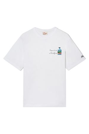 T-Shirt Portofino Man In Cotone Con Stampa Frontale MC2 SAINT BARTH | T-shirt | POT000104522L
